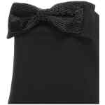 Self-Portrait Black Crepe Bandeau Top