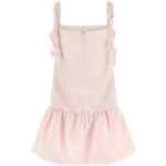 Self-Portrait Pink Flower Taffetà Dress