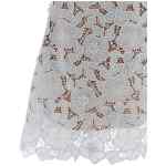 Self-Portrait Blue Guipure Lace Mini Dress