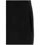 Self-Portrait Black Crêpe Flower Mini Dress