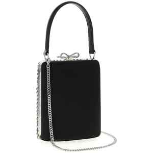 Self-Portrait Multi Crystal Chainmail Mini Handbag