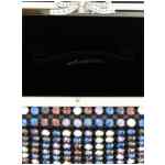 Self-Portrait Multi Crystal Chainmail Mini Handbag