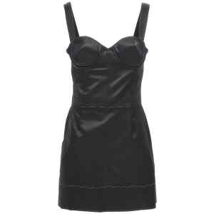 Maison Margiela Contrast Stitching Corset Dress