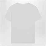 Maison Margiela White T-shirt with distorted logo