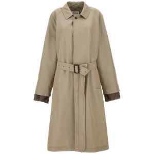 Maison Margiela Long Single-breasted Trench Coat