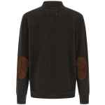 Maison Margiela Suede Patch Polo Shirt