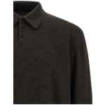 Maison Margiela Suede Patch Polo Shirt