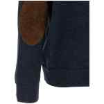 Maison Margiela Suede Patch Polo Shirt