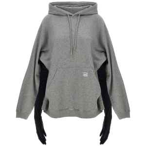 Mm6 Maison Margiela Hoodie Dress With Gloves