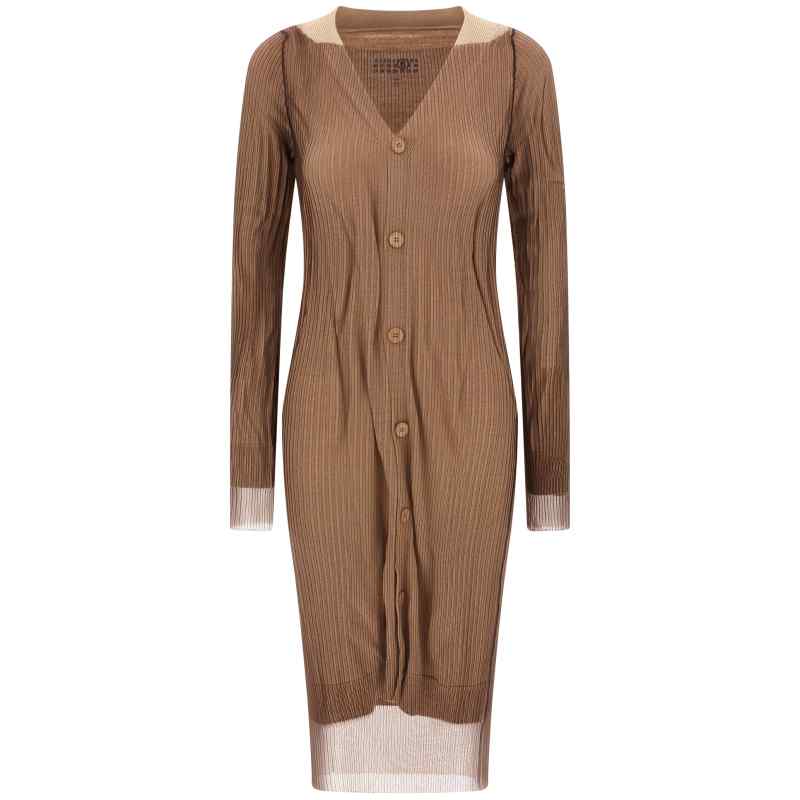 S62HP0033M13191961_01_M_2025-10-07T07-39-08.372Z-2 Mm6 Maison Margiela Trapped Double Layer Dress