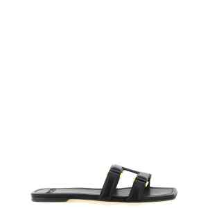 Elisabetta Franchi Nappa Leather Sandals