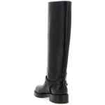 Elisabetta Franchi Logo Strap Boots