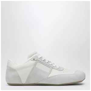 MM6 Maison Margiela White leather and suede Anatomic sneaker