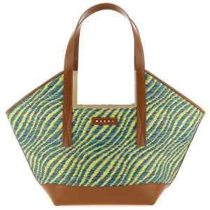 Marni Waves Piccola Shopping Bag