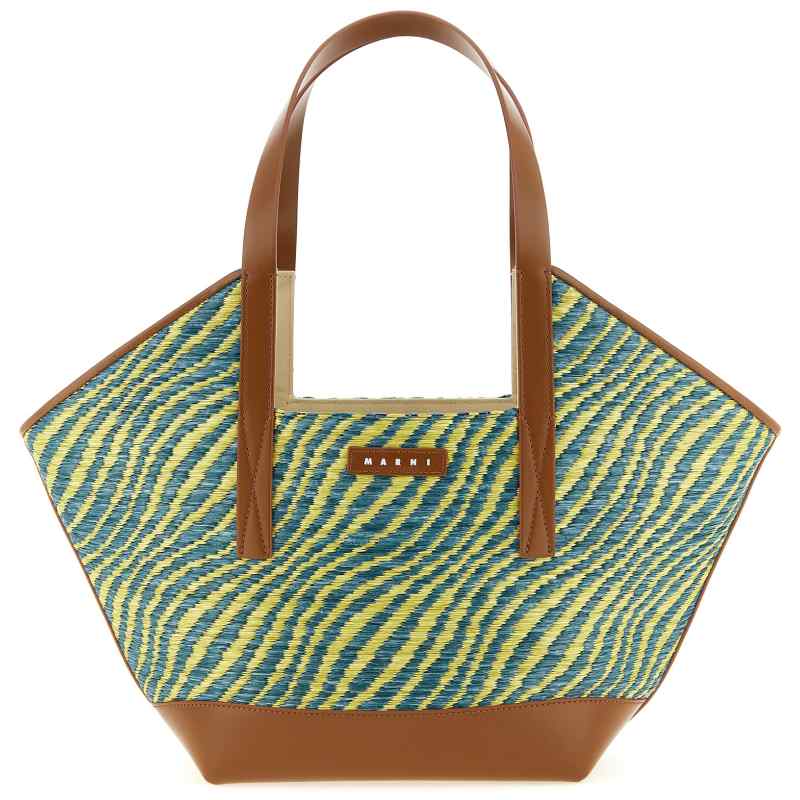 Marni Waves Piccola Shopping Bag