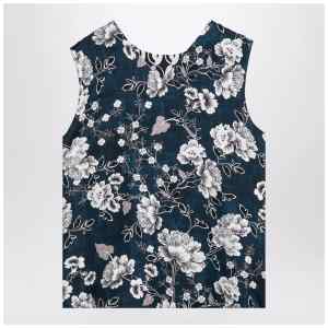 Max MaraTimeless Reversible blue sleeveless top