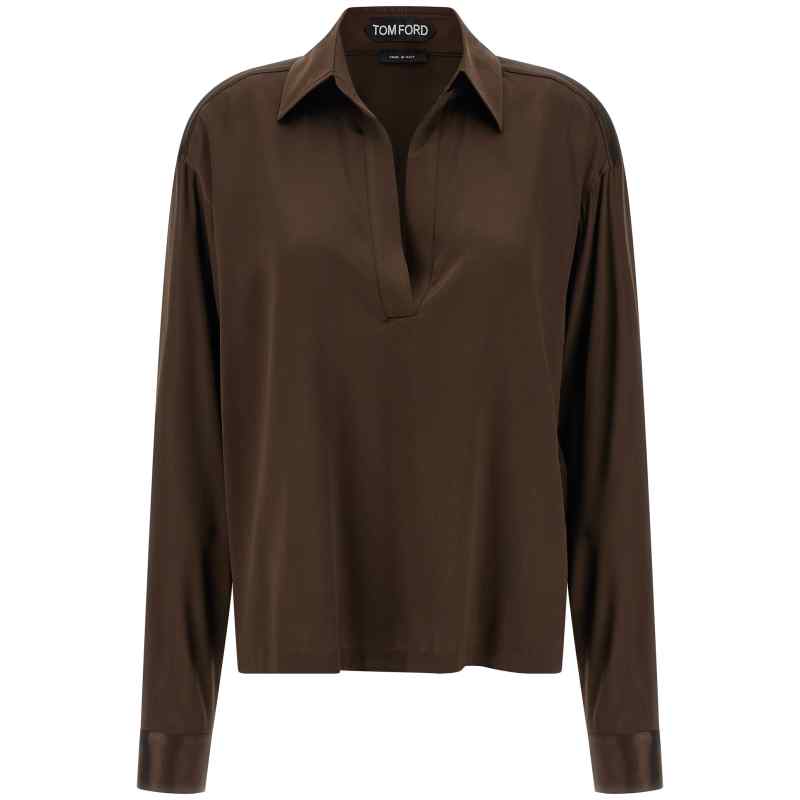 Tom Ford Silk Polo Shirt