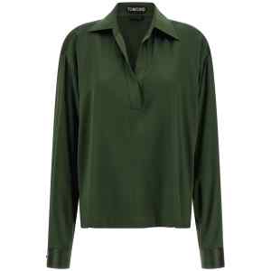 Tom Ford Silk Polo Shirt