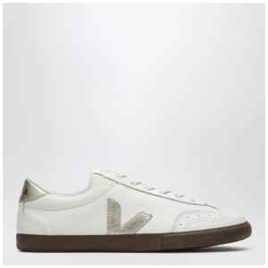 VEJA Volley sneakers in white/platinum leather