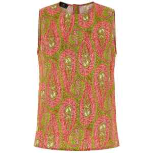 Etro Paisley Foliage Top