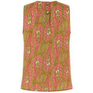 Etro Paisley Foliage Top