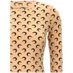 Marine Serre Moon Printed Jersey Top