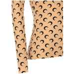 Marine Serre Moon Printed Jersey Top