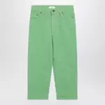 Versace Pastel green Capri jeans