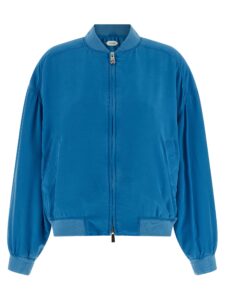 Versace Silk Poplin Blouson