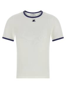Courreges Signature Contrast T-shirt