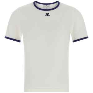 Courreges Signature Contrast T-shirt