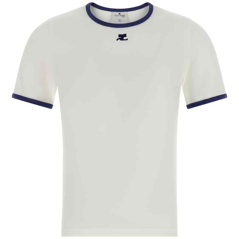 Courreges Signature Contrast T-shirt