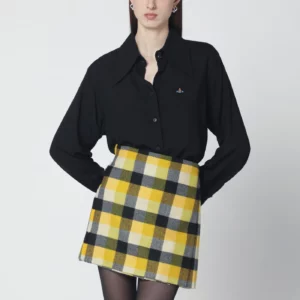 Vivienne Westwood Black shirt with oversized collar