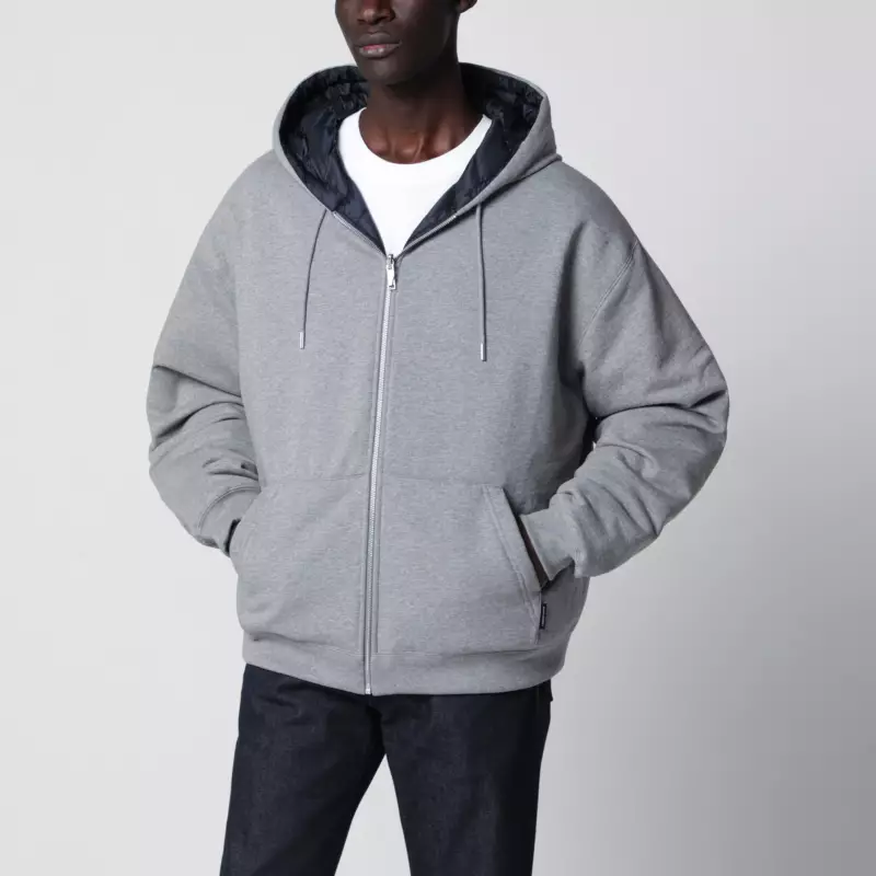 Reversible Fuse hooded sweatshirt in Stone/Night by Canada Goose