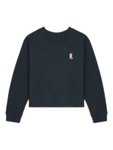 Maison Kitsuné Fox-embroidered sweatshirt