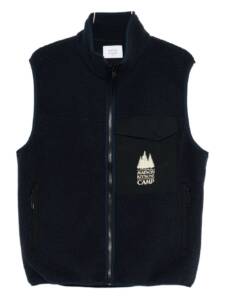 Maison Kitsuné Fleece zipped vest