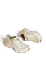 Golden Goose Lightstar Men's white leather and mesh Sneaker