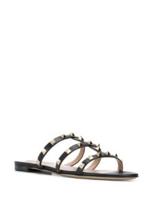Valentino Garavani Rockstud flat slide sandals