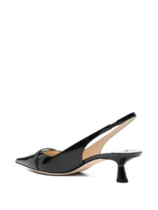 Jimmy Choo Amita 45 patent leather slingback pumps