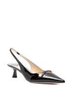 Jimmy Choo Amita 45 patent leather slingback pumps
