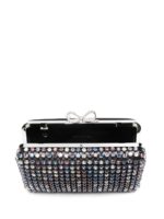 Self-Portrait Multi Crystal Chainmail Clutch