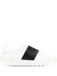 Valentino Garavani open calfskin sneakers