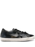 Golden Goose Super-Star Leather Sneakers.
