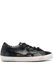 Golden Goose Super-Star Leather Sneakers.
