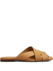 Tod'S Sandal in Smooth Leather and Suede