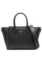 Emporio Armani Medium Shopper Bag With Palmellato Finish