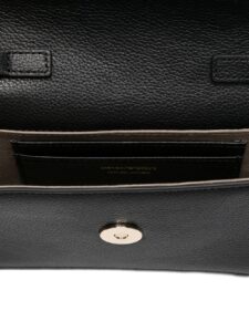 Emporio Armani Mini Bag In Tumbled Leather