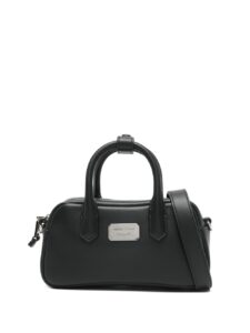Emporio Armani Soft leather mini bauletto bag
