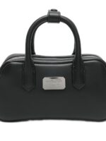 Emporio Armani Soft leather mini bauletto bag