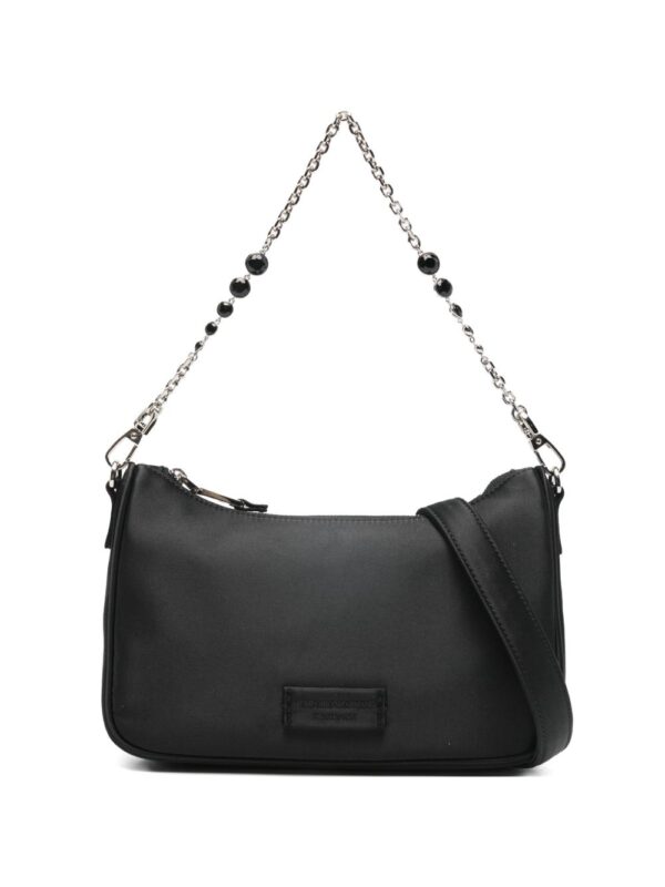 Emporio Armani beaded chain shoulder bag